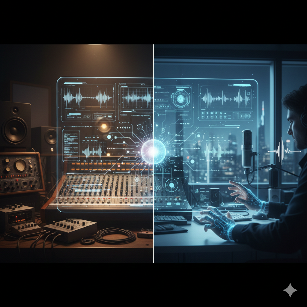 Mixage automatique avec IA