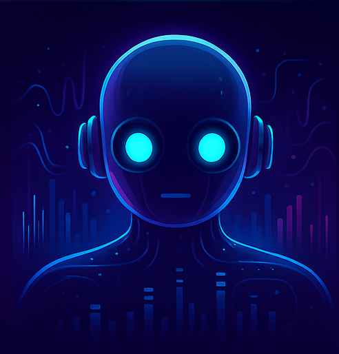 Illustration IA & musique
